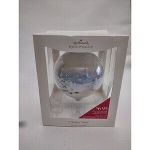 Hallmark Keepsake "Adding the Final Touch" Ceramic 2008 Ornament New In Package